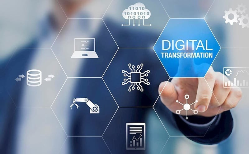 The Ministry of Finance has issued the digital transformation assessment index for the financial sector. (Photo: tinnhanhchungkhoan.vn)