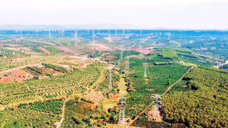 The 220kV and 500kV transmission lines receiving renewable energy sources in localities are managed and operated by Gia Lai Power Transmission under Power Transmission Company No. 3.