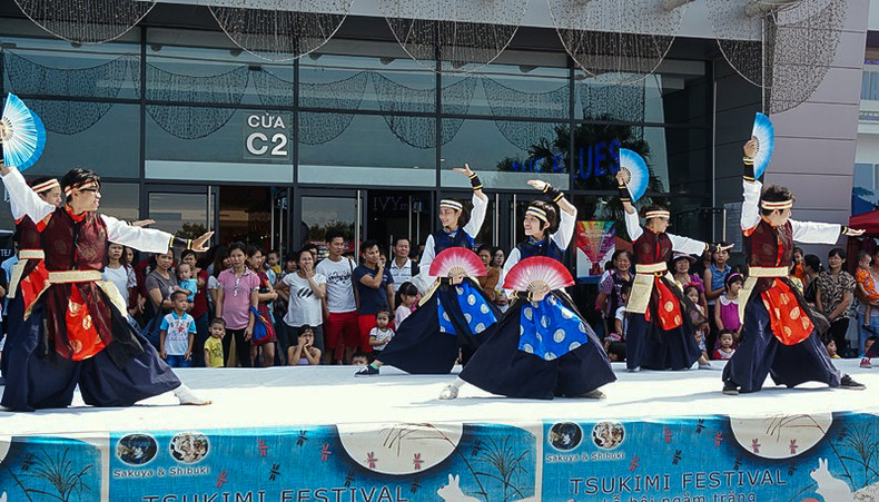 Youngsters flock to Japanese mid-autumn festival in Hanoi ảnh 3 Youngsters flock to Japanese mid-autumn festival in Hanoi ảnh 3