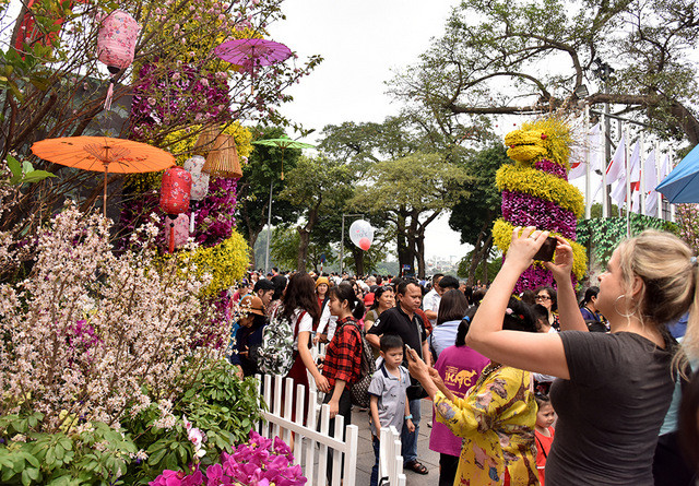 2019 Japanese cherry blossom festival opens in Hanoi ảnh 7