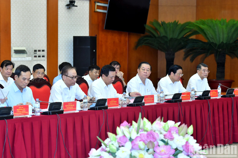 In Pictures: Party chief works with Party Central Committee’s Inspection Commission ảnh 6 In Pictures: Party chief works with Party Central Committee’s Inspection Commission ảnh 6