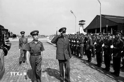 [In Pictures] President Khamtay Siphandone, a preeminent leader with important contributions to Laos-Vietnam relations ảnh 5