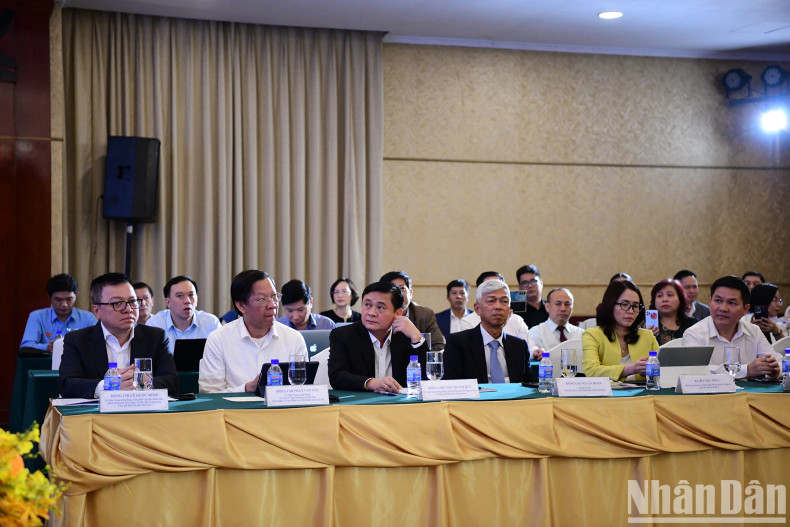 [In Pictures] Overview of workshop on removing policy shortcomings to promote role of private economy in Vietnam ảnh 2