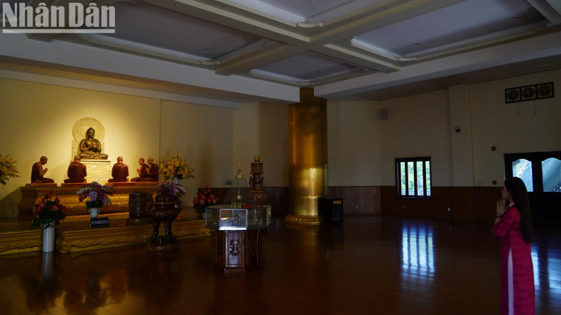 With its poetic landscape and location next to the gentle Dong Nai River, the pagoda is becoming a famous spiritual destination. With its poetic landscape and location next to the gentle Dong Nai River, the pagoda is becoming a famous spiritual destination.