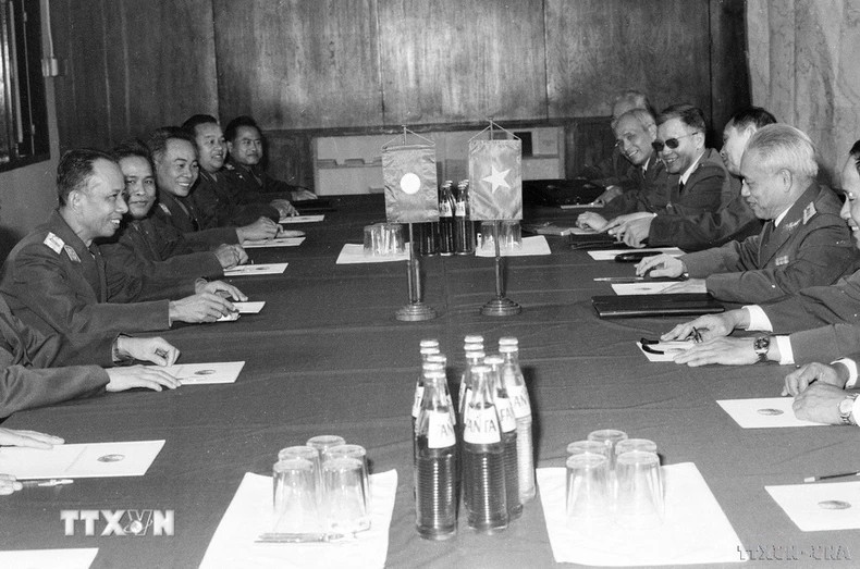 [In Pictures] President Khamtay Siphandone, a preeminent leader with important contributions to Laos-Vietnam relations ảnh 6