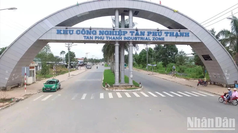 Tan Phu Thanh Industrial Park in Hau Giang Province.