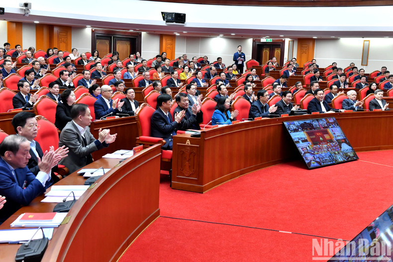 Party and State leaders attend the conference.