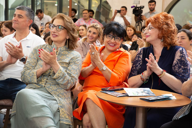 First from left: President of the International Music Council, Azerbaijan Office Nigar Akhundova. First from left: President of the International Music Council, Azerbaijan Office Nigar Akhundova.
