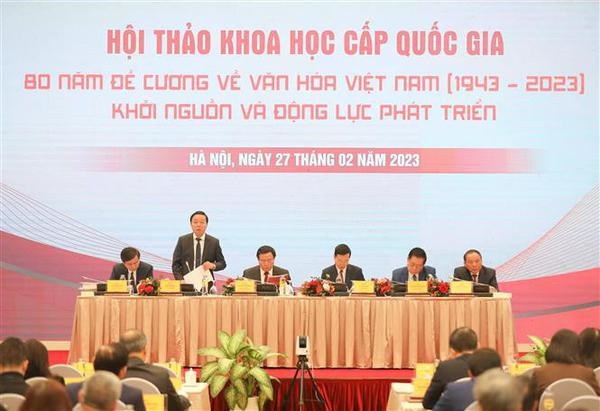 The conference was chaired by Deputy Prime Minister Tran Hong Ha and other officials (Photo: VNA)