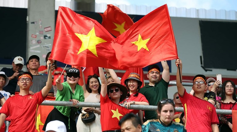 ...and the Vietnamese community in Germany. (Source: DFB) ...and the Vietnamese community in Germany. (Source: DFB)