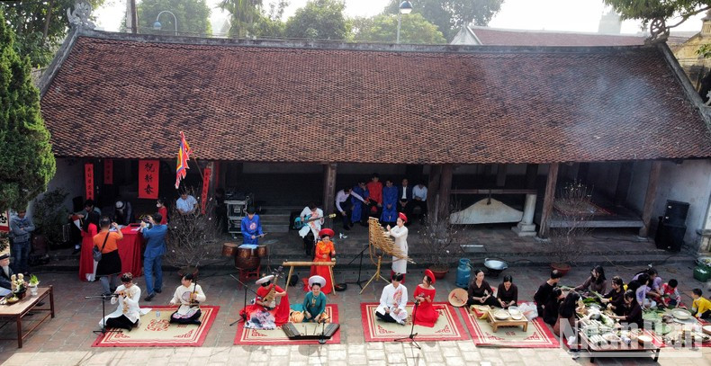 Area to experience Vietnamese New Year at Mong Phu Temple. Area to experience Vietnamese New Year at Mong Phu Temple.