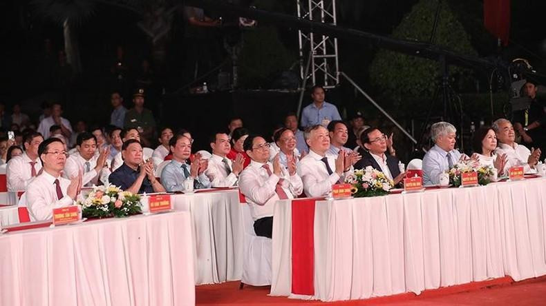 Leaders of the Party and Government attend the event. Leaders of the Party and Government attend the event.