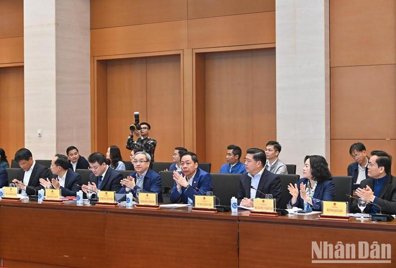 Leaders of ministries and branches attend the conference.