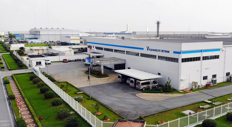 Thang Long II Industrial Park in Hung Yen Province receives many foreign investment projects.