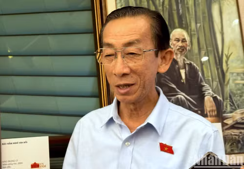 Associate Professor, Dr Tran Hoang Ngan, NA deputy of the Ho Chi Minh City NA Delegation (Photo: NDO)