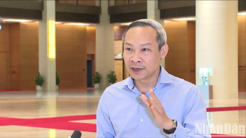 NA Deputy Phan Duc Hieu, member of the NA’s Economic Committee, member of Thai Binh NA Deputy Delegation (Photo: NDO)