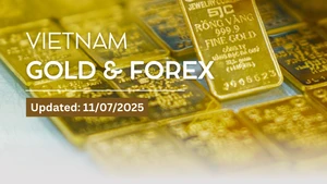 SJC gold bars hit 121 million VND/tael on July 11