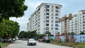 Social housing area in Pho Hien Ward, Hung Yen Province