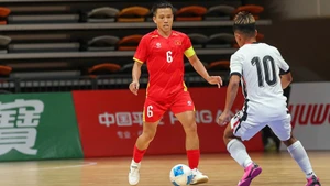 Viet Nam Futsal Team made a bright start. (Photo: VFF)