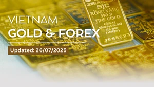 SJC gold bars continued to decline sharply on July 26