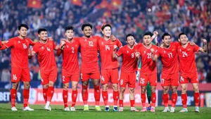 The Viet Nam men’s national football team improves its position in the FIFA rankings. (VFF)
