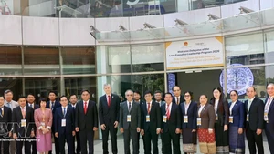 Participants in the opening of the Laos Executive Leadership Programme 2026 (Photo: VNA)