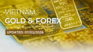 Gold bar and gold ring prices rise for third consecutive session on January 7