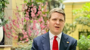 Norwegian Minister of International Development Åsmund Aukrust (Photo: VNA)