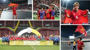 The Vietnamese football achieved unexpected success in 2025. (Photo: NDO)