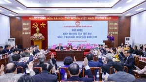 At the second consultative meeting of the Presidium of the VFF Central Committee. (Photo: VNA)