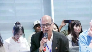 Pallab Sengupta, President of the World Peace Council. (Photo: VNA)