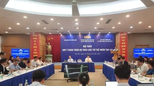 Workshop to gather feedback on the Draft Law on AI. (Photo: NDO)