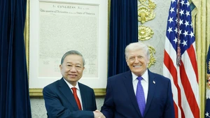 [In pictures] Party General Secretary To Lam meets US President Donald Trump