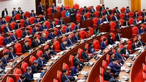 At the opening of the 14th Party Central Committee’s second plenum (Photo: VNA)