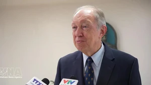 Andrey Tatarinov, former Russian Ambassador to Viet Nam and head of the judging panel (Photo: vNA)