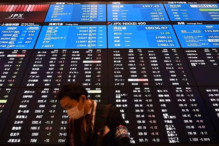 Japan's benchmark Nikkei stock index closed higher on Monday, tracking gains made on Wall Street, amid hopes the US Federal Reserve may take a more dovish approach ahead towards its monetary tightening policy. (Representative Image)