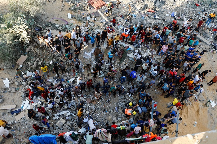 At least 32,226 Palestinians have been killed and 74,518 injured in Israel's military offensive on Gaza since Oct. 7, the Gaza health ministry said on Sunday.