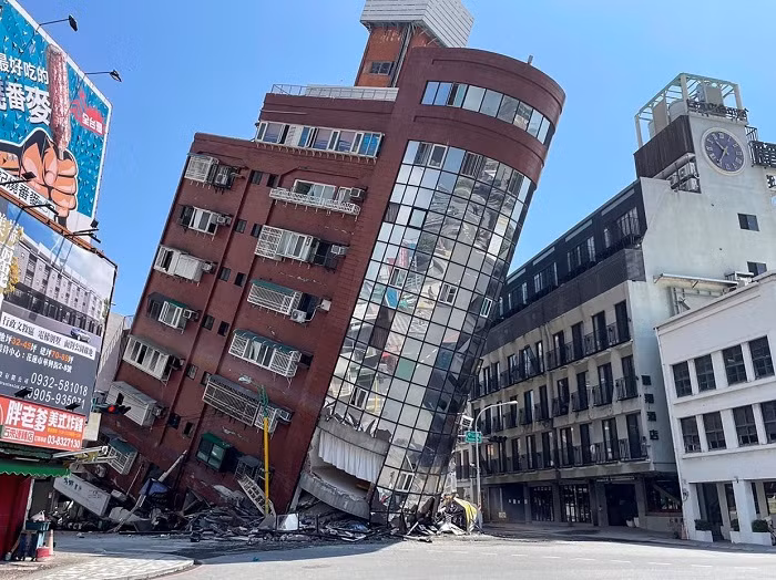 China’s Taiwan's biggest earthquake in at least 25 years killed nine people on Wednesday, injuring more than 900, while 50 hotel workers were missing en route to a park, authorities said, as rescuers used ladders to bring others to safety.