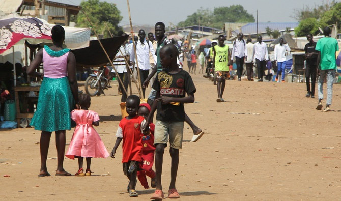 Internally displaced civilians walk at the Protection of Civilian site (PoC) 3 site in the United Nations Mission in South Sudan (UNMISS) compound outside Juba, South Sudan, January 23, 2023. (Photo: Reuters)