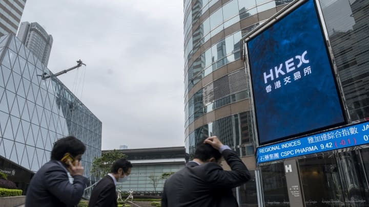 Asian stocks were mostly higher on Tuesday as investors cheered the prospect that the world's largest economy will avert a major debt default, improving sentiment across most asset classes. (Representative Image)