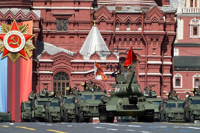 Russia holds military parade to mark Victory Day. (Photo: Reuters)
