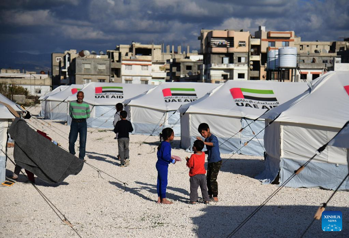 The United Nations and its specialized agencies continue delivering aid for victims of last month's Syria-Türkiye earthquakes, a UN spokesman said on Thursday. (Representative Image/Source: Xinhua)