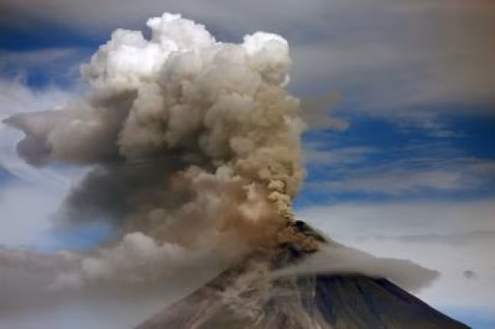 Semeru Volcano in East Java erupted seven times on Monday morning, throwing ash up to 1,000 meters, according to a Mount Semeru Observation Post operator.