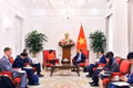 Foreign Minister Le Hoai Trung meets with UK Parliamentary Under-Secretary of State Seema Malhotra in Ha Noi on June 10, 2026, as part of the British official’s visit to Viet Nam. (Photo: Ministry of Foreign Affairs)