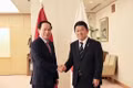 Deputy Prime Minister Le Tien Chau receives Japanese Foreign Minister Motegi Toshimitsu. (Photo: VGP)