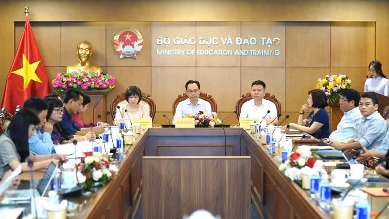 At the press conference