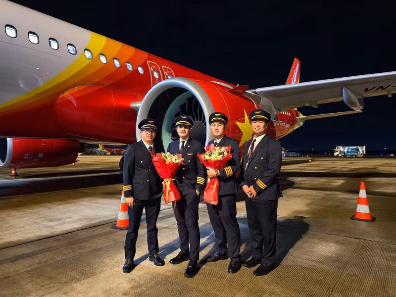 Vietjet has been experiencing robust growth in 2024 with new aircraft deliveries, further enhancing its vibrant and modern fleet (Photo: Vietjet)