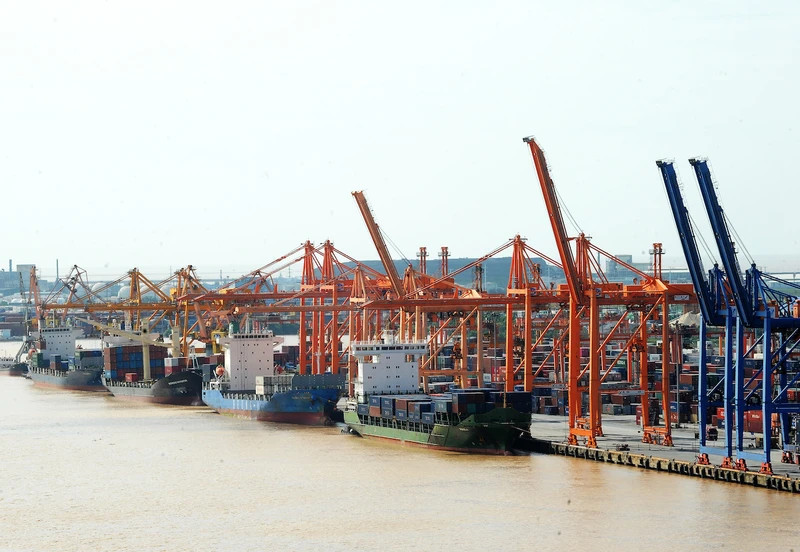 Dinh Vu Port in Hai Phong (Photo: Tran Hai)