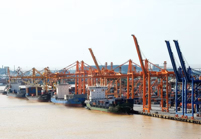 Dinh Vu Port in Hai Phong (Photo: Tran Hai)