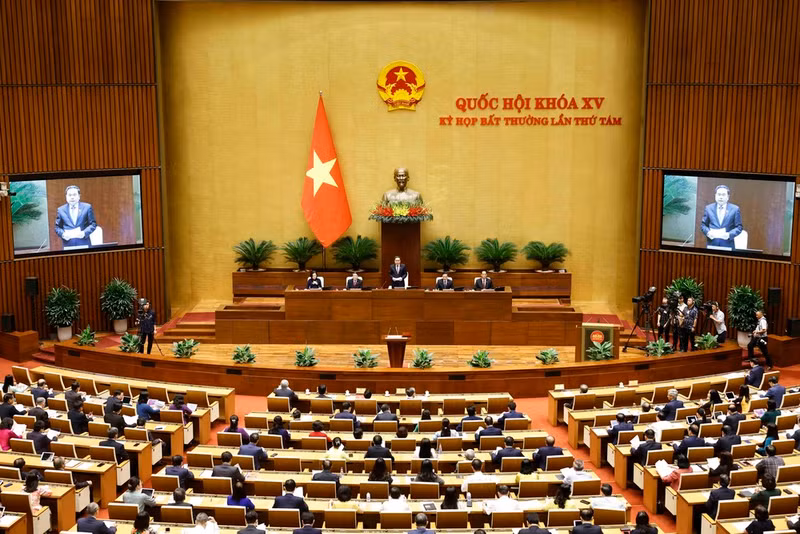 An overview of 15th National Assembly's eighth extraordinary session (Photo: VNA)